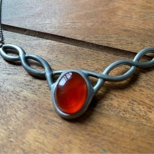Celtic Carnelian Necklace